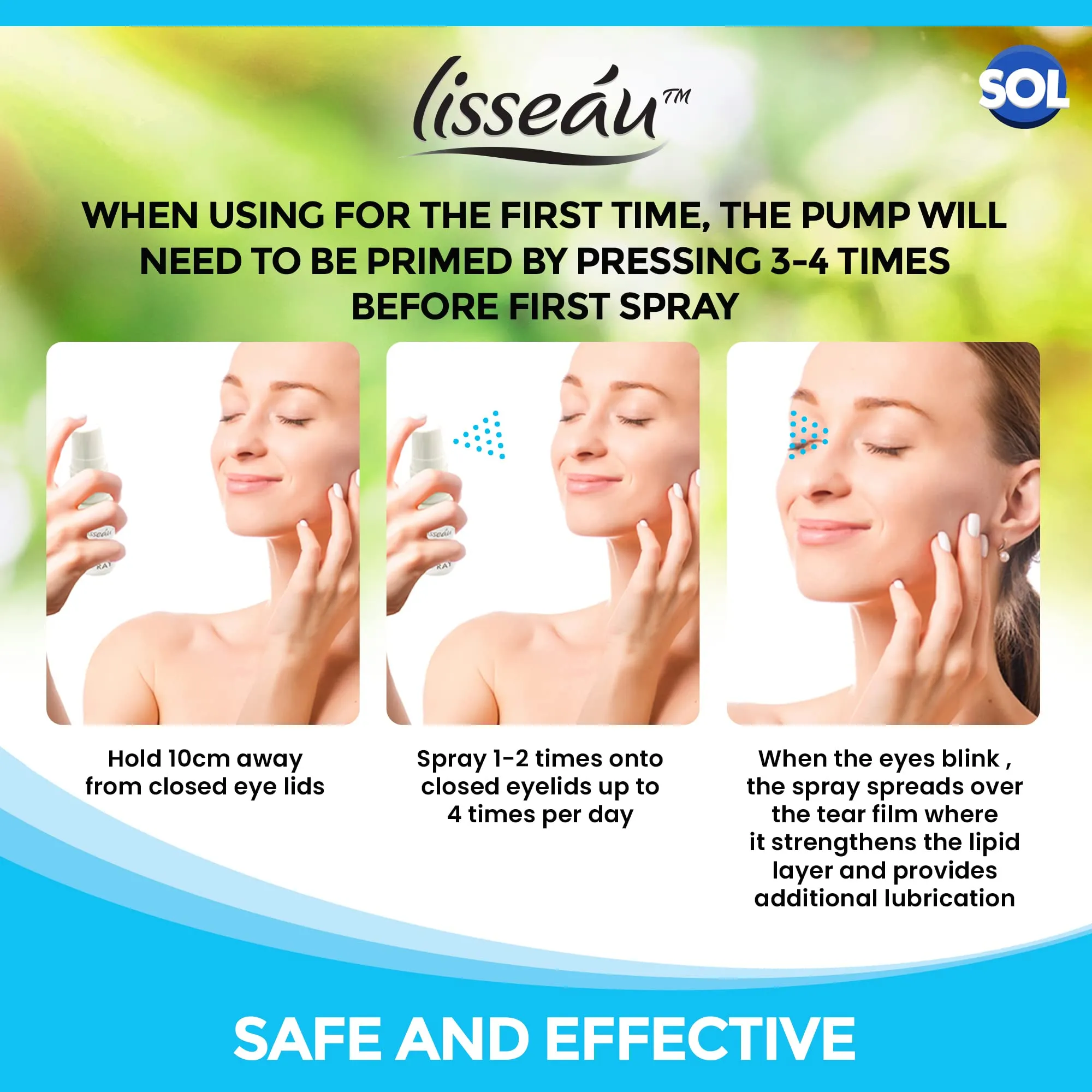 2pk Eye Spray | Dry Eye Spray | Dry Eyes Treatment | Eye Spray for Tired and Dry Eyes | Eye Mist | Eye Spray for Itchy Eyes | Eye Mist Spray for Dry Eyes | Itchy Eye Spray