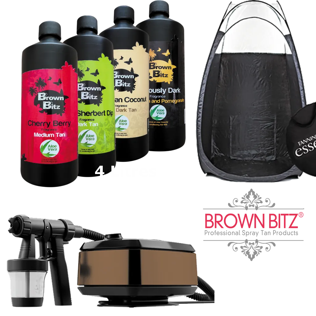 Allure Spray tan machine Package deal Machine tent and solutions