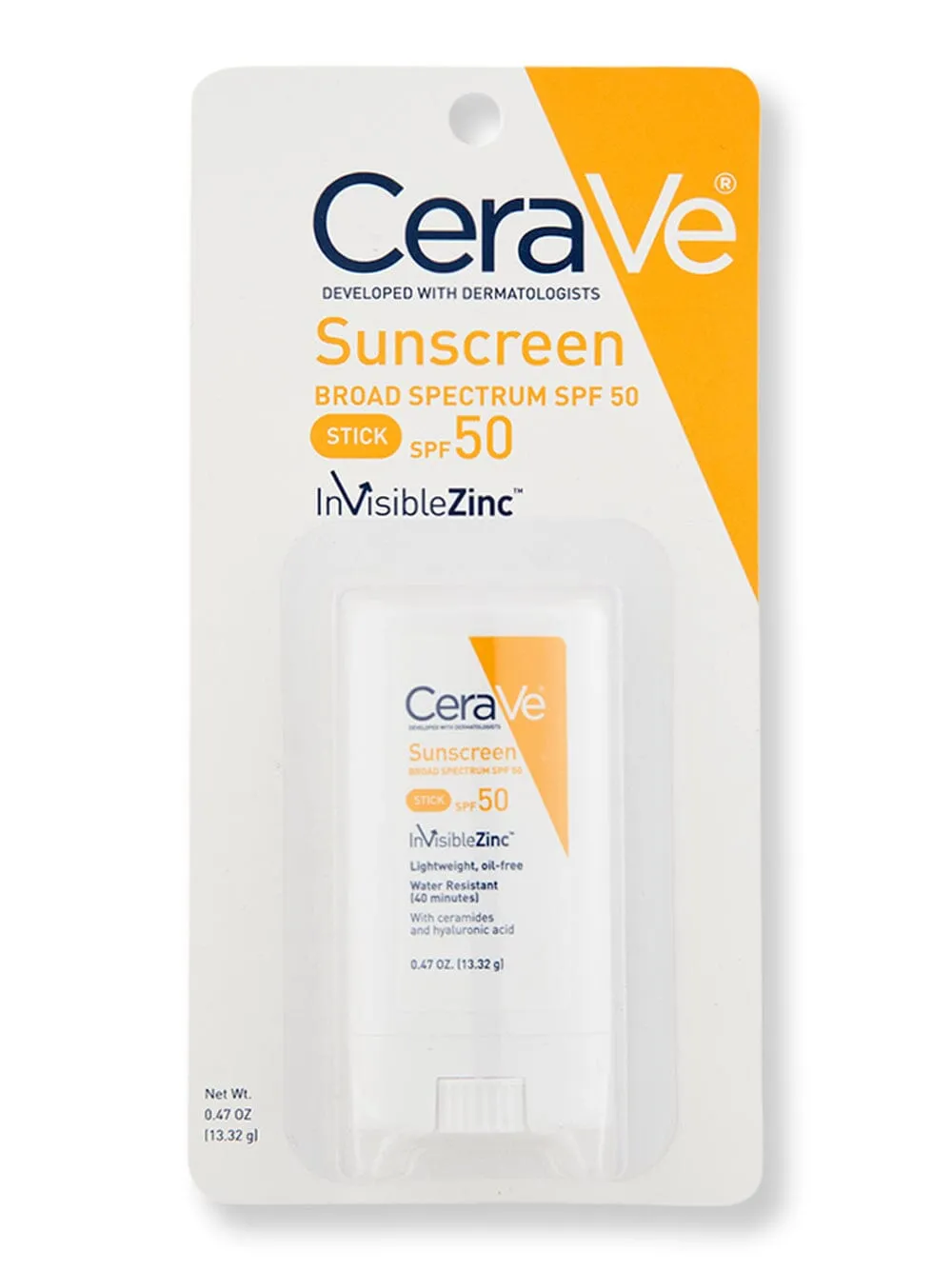 CeraVe Sunscreen SPF 50 Stick 0.47 oz