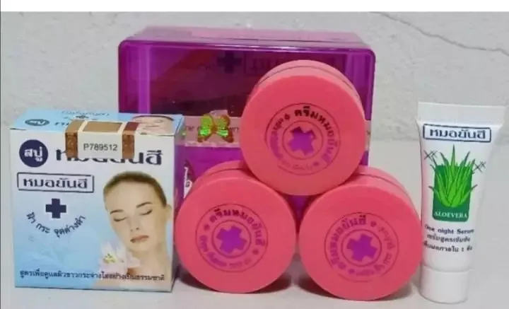 Dr. Yanhee Anti-Aging Facial Set - Purple/Pink set