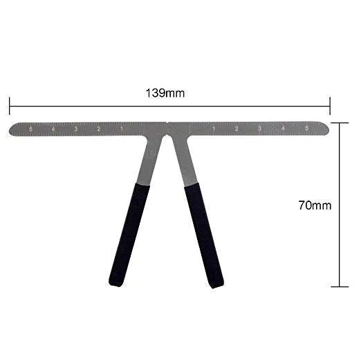Eyebrow Stencil Ruler