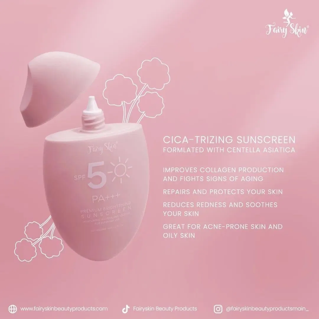 Fairy Skin Premium Brightening Sunscreen SPF 50 - 50g