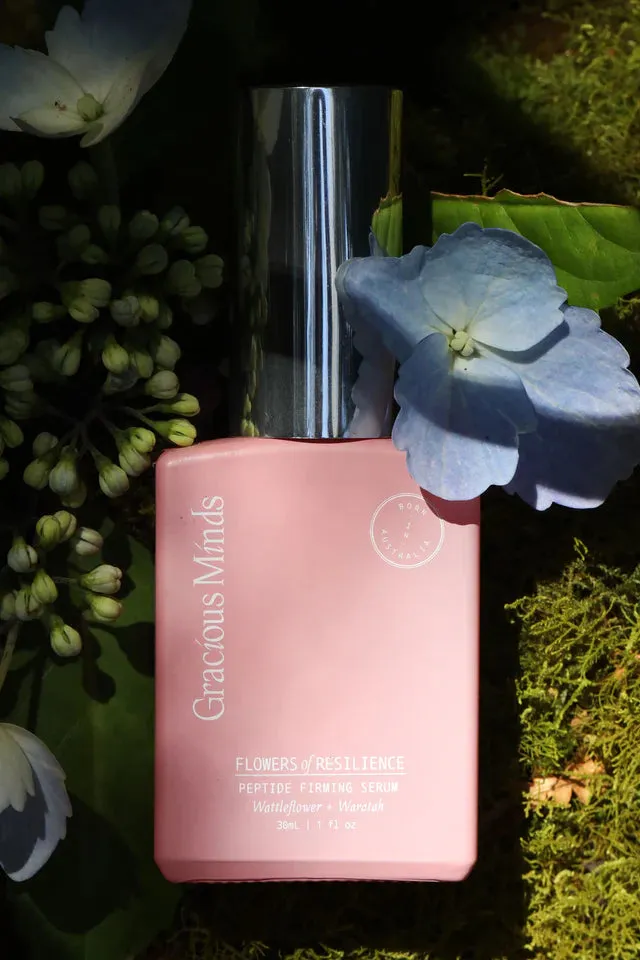 GRACIOUS MINDS - FLOWERS OF RESILIENCE PEPTIDE FIRMING SERUM 30ML