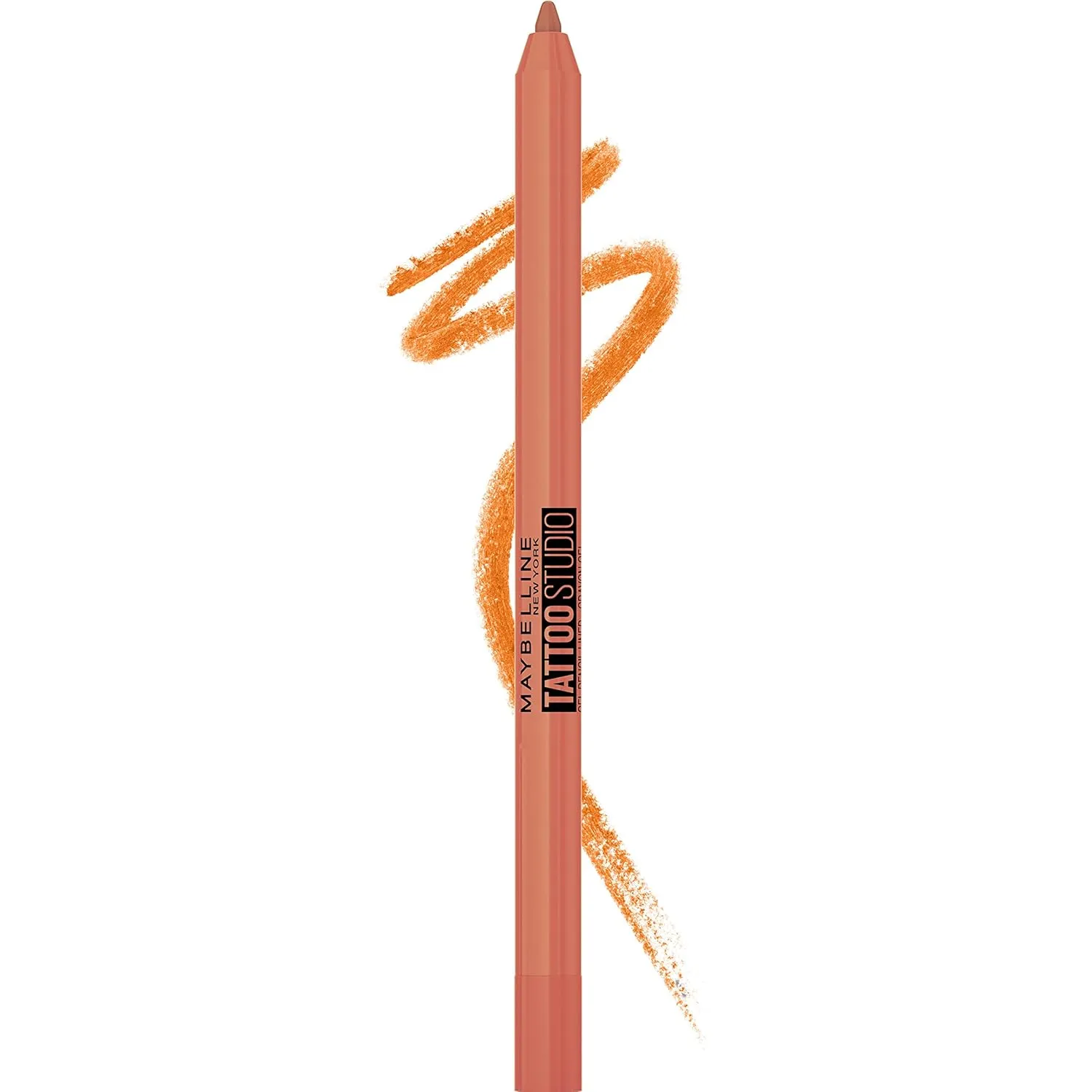 MAYBELLINE Tattoo Studio Long-Lasting Sharpenable Waterproof Eyeliner Pencil,