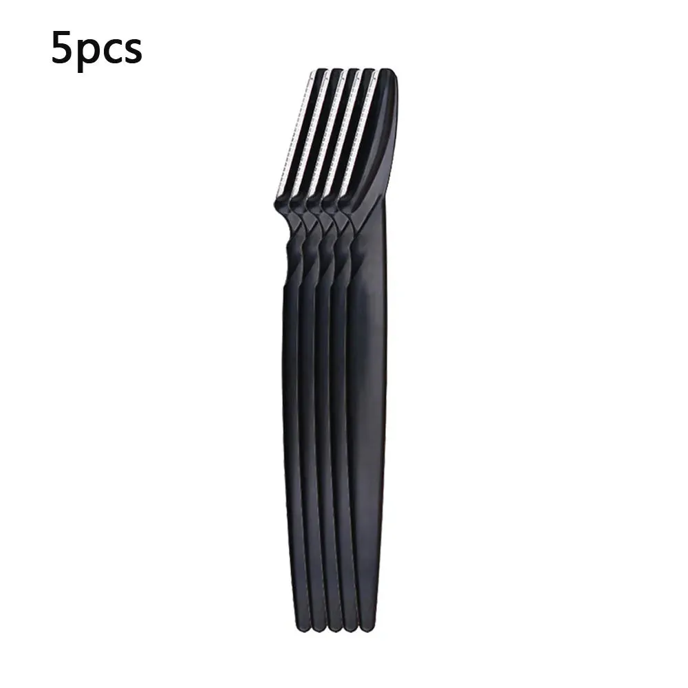 Portable Eyebrow Trimmer Knives – Face Razor Hair Remover Epilation Cutter Shaver Blades & Makeup Tool