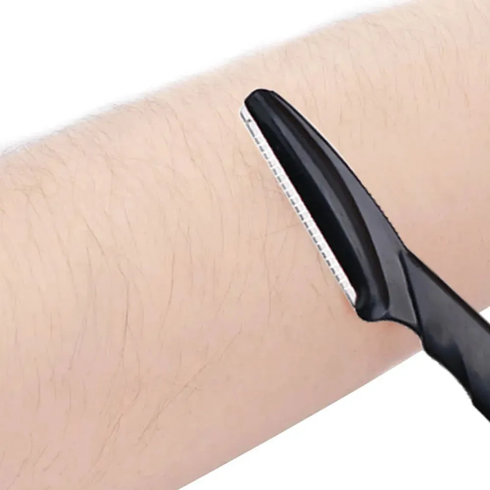 Portable Eyebrow Trimmer Knives – Face Razor Hair Remover Epilation Cutter Shaver Blades & Makeup Tool