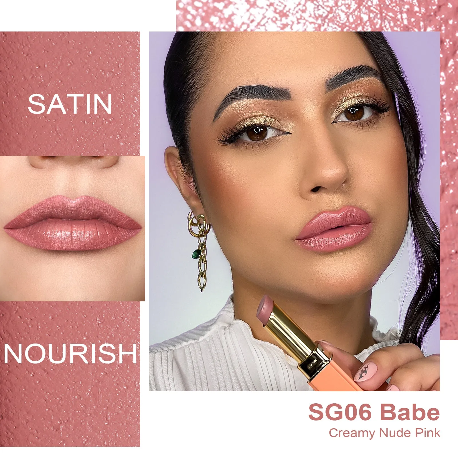 Sensual Glow Lipstick | SG06 Babe