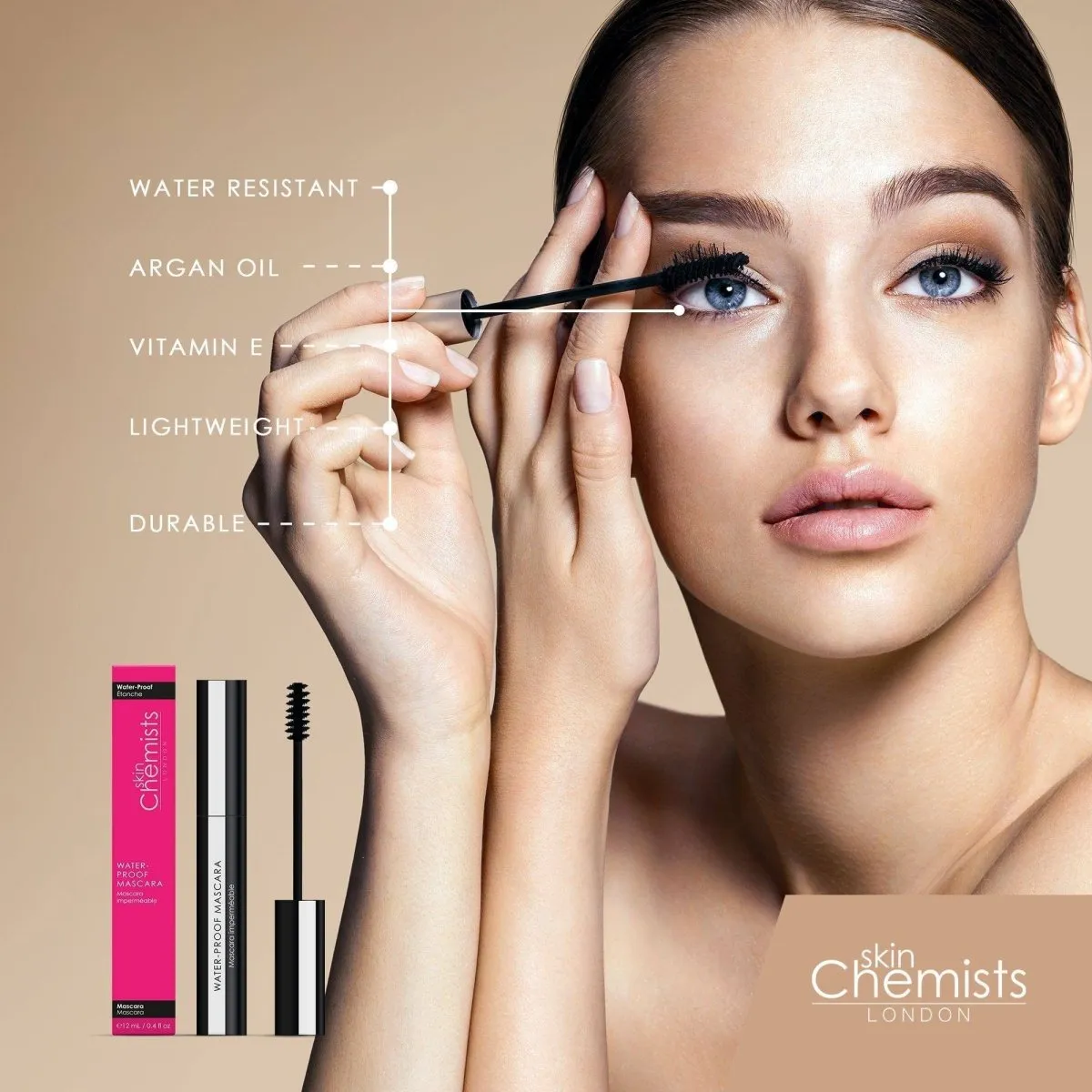 skinChemists Waterproof Mascara